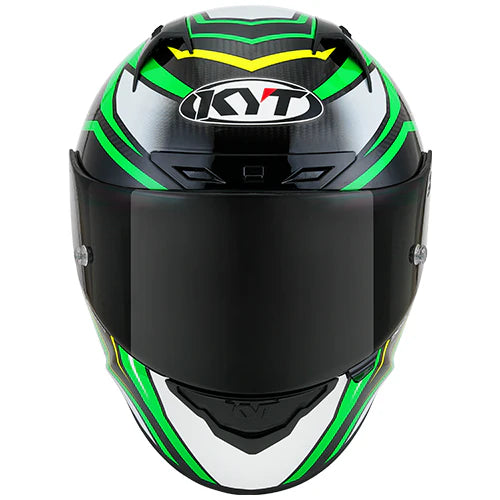 KYT NZ-RACE Carbon Stridee Green Fluo