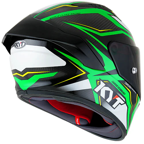 KYT NZ-RACE Carbon Stridee Green Fluo