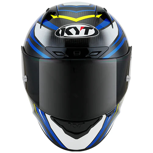 KYT Helmet NZ-RACE Carbon Stride Blue/White