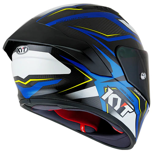 KYT Helmet NZ-RACE Carbon Stride Blue/White