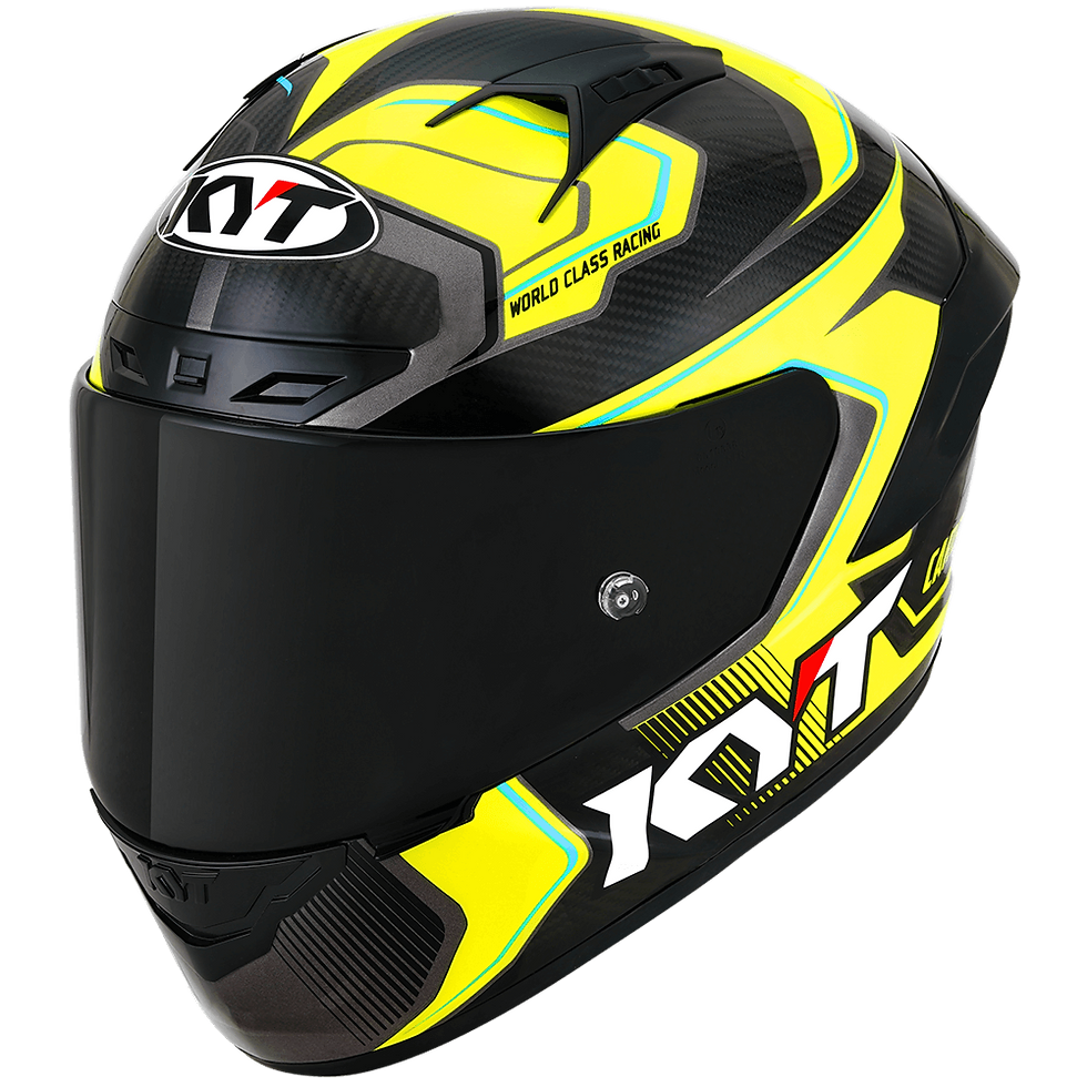 KYT NZ-RACE Competition Carbon Yellow