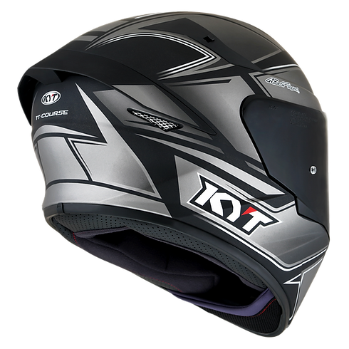 KYT Helmet TT-Cours Matt COOL GRAY