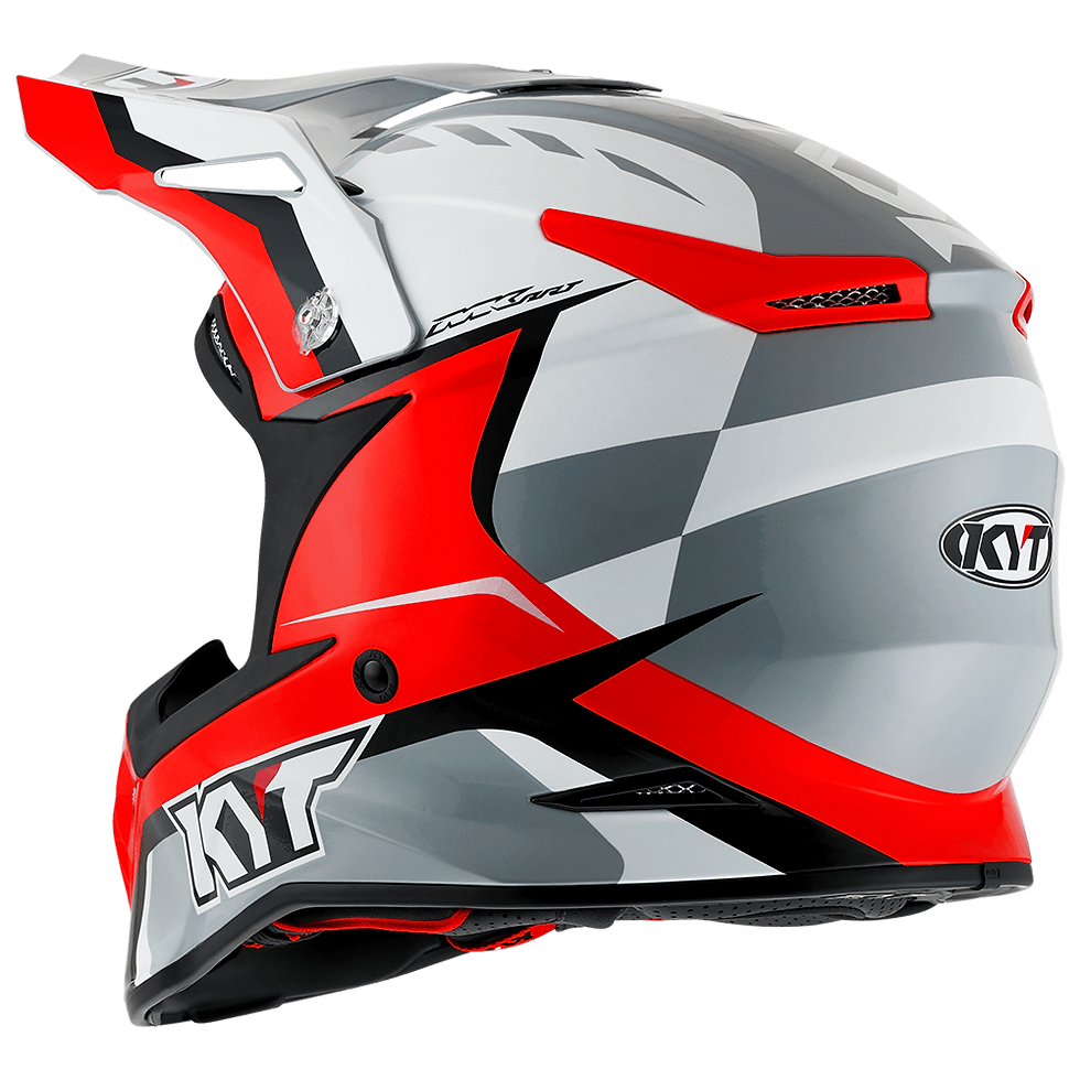 KYT SKYHAWK Glowing White/Red