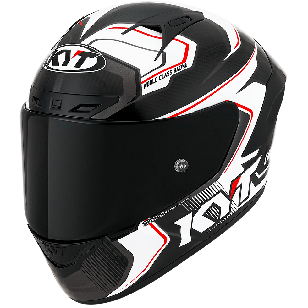 KYT NZ-RACE Competition Carbon White