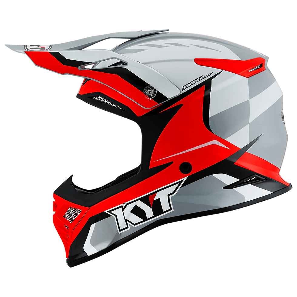 KYT SKYHAWK Glowing White/Red