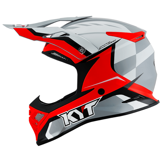 KYT SKYHAWK Glowing White/Red