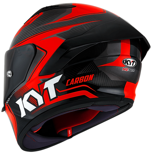 KYT NZ- RACE Competion Carbon/Red