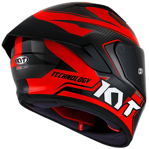 KYT NZ- RACE Competion Carbon/Red