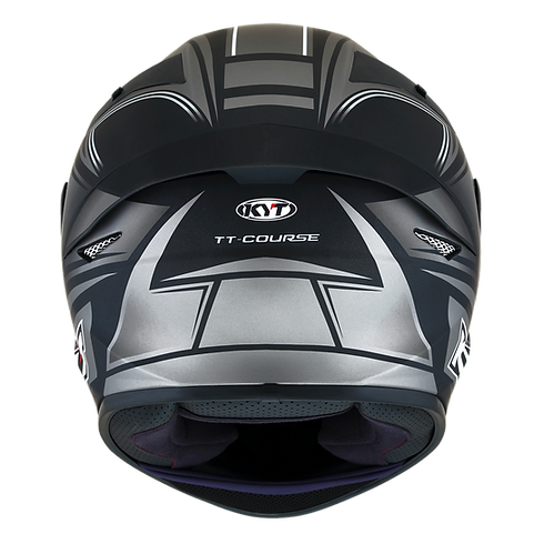 KYT Helmet TT-Cours Matt COOL GRAY