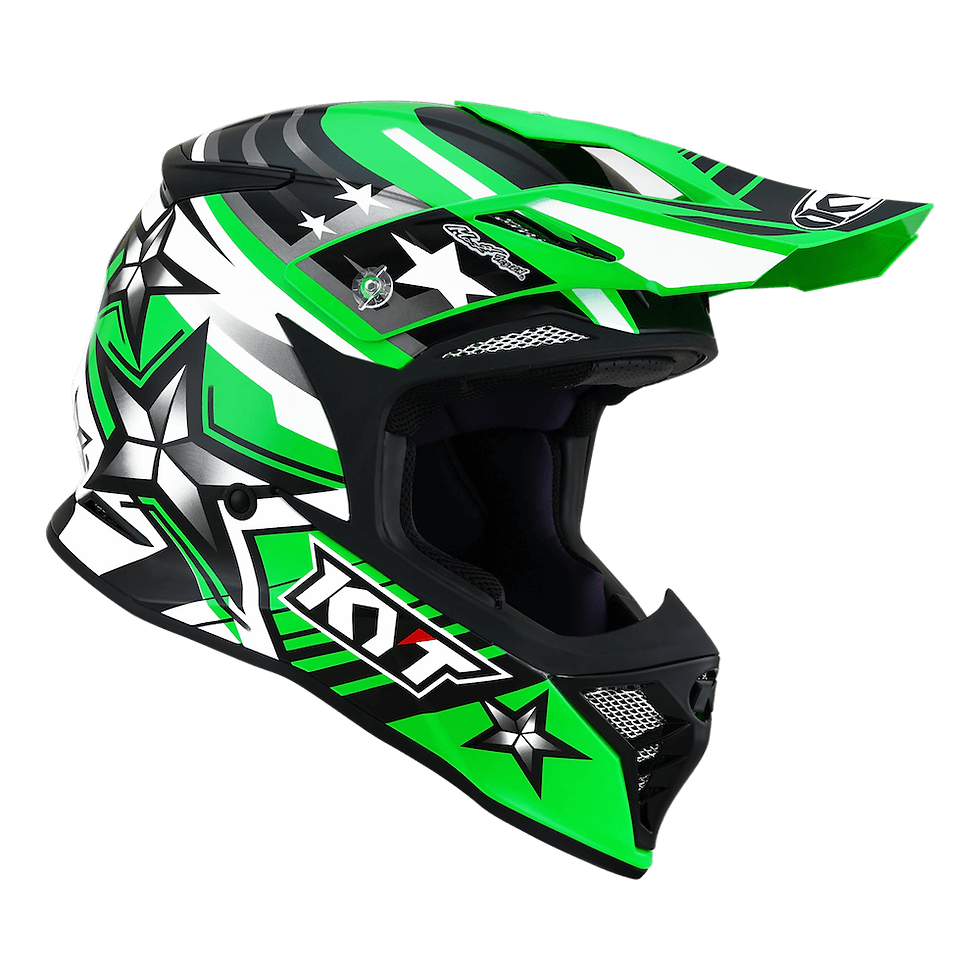 KYT SKYHAWK  Ardor Green Fluo