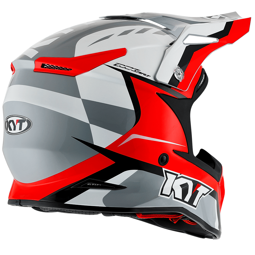 KYT SKYHAWK Glowing White/Red